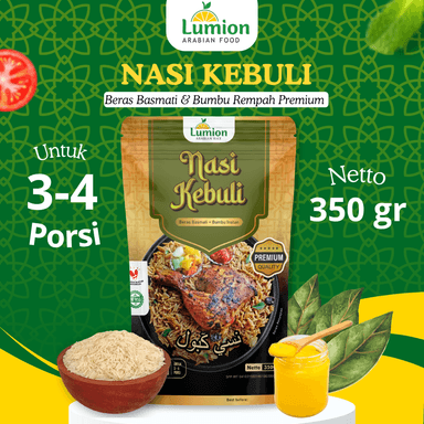 LUMION PREMIUM ARABIAN RICE KEBULI 350GR