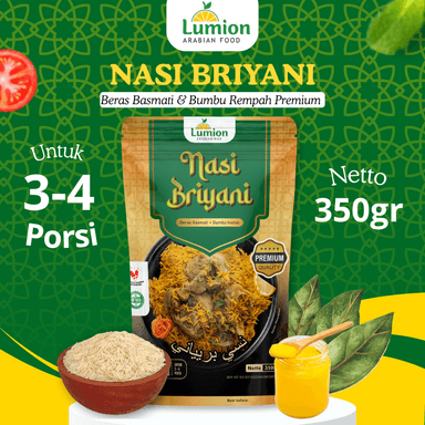 LUMION PREMIUM ARABIAN RICE BRIYANI 350GR