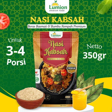 LUMION PREMIUM ARABIAN RICE KABSAH 350GR