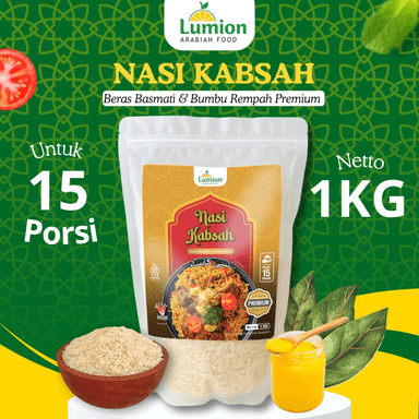 LUMION PREMIUM ARABIAN RICE KABSAH 1000GR