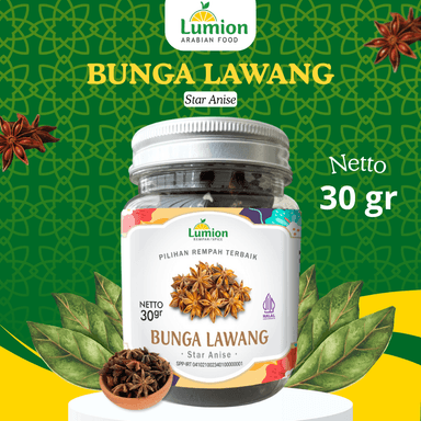 BUNGA LAWANG UTUH BOTOL 30gr