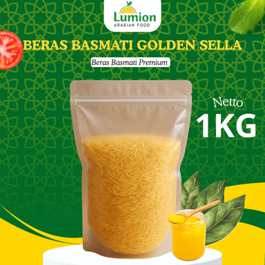 BERAS BASMATI GOLDEN SELLA 1KG