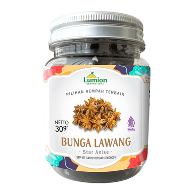 LUMION BUNGA LAWANG UTUH BOTOL 30gr