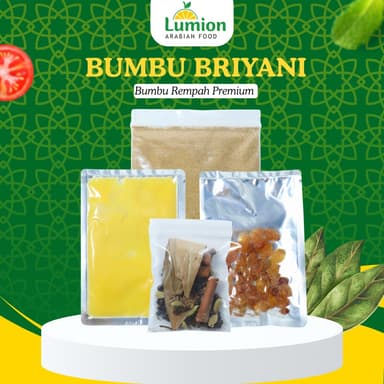 Paket BUMBU BRIYANI Untuk 1 KG BERAS