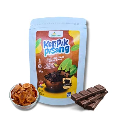 LUMION KERIPIK PISANG COKLAT 80GR